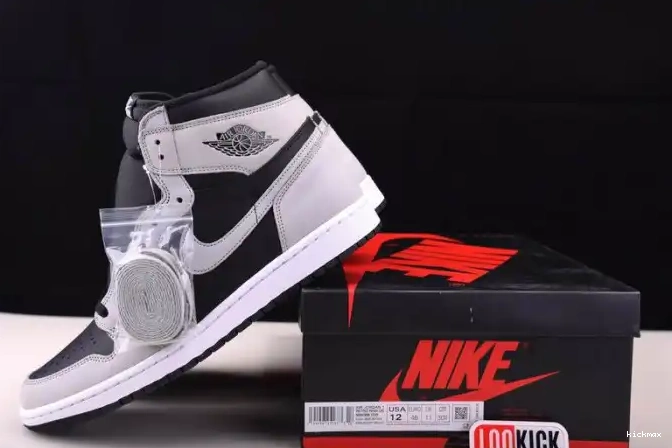 Cheap Grey Air Retro Light High Smoke 1 Jordan Black White 555088-035 0617
